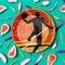 8 Ct. Basketball Party Silhouette Paper Dessert Plates 7 1/4" Disposable Plates, Sports-Themed Birthday Tableware